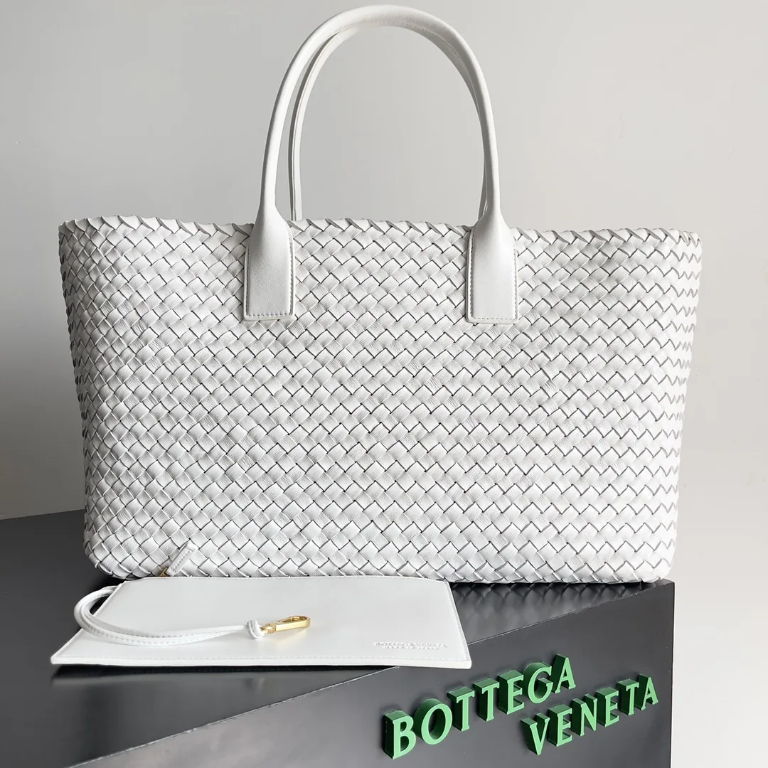 Bottega Veneta Cabat Intrecciato Woven Leather Tote Bag product photo from LabelPicks