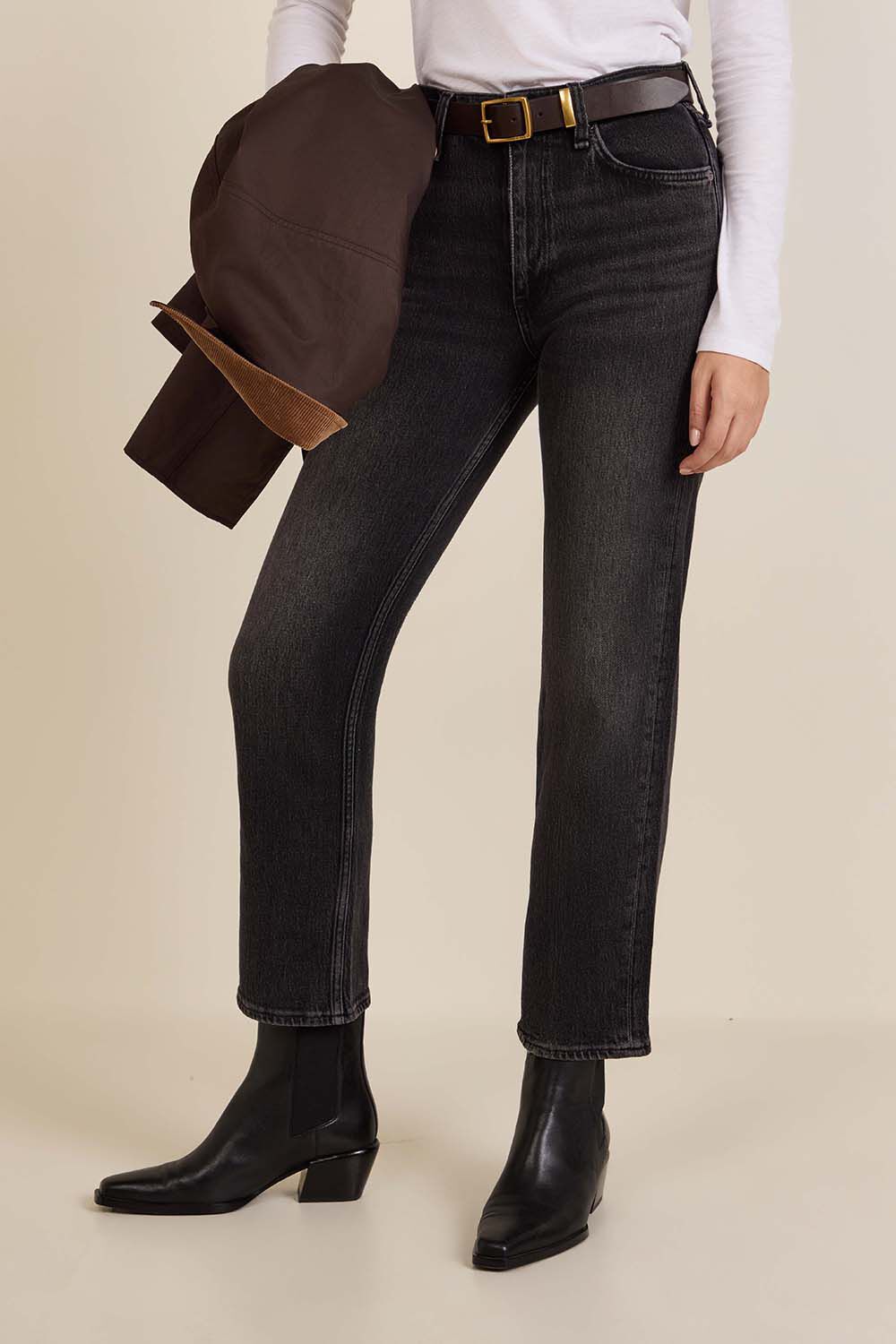 RAG & BONE מכנסי ג'ינס בגזרה ישרה