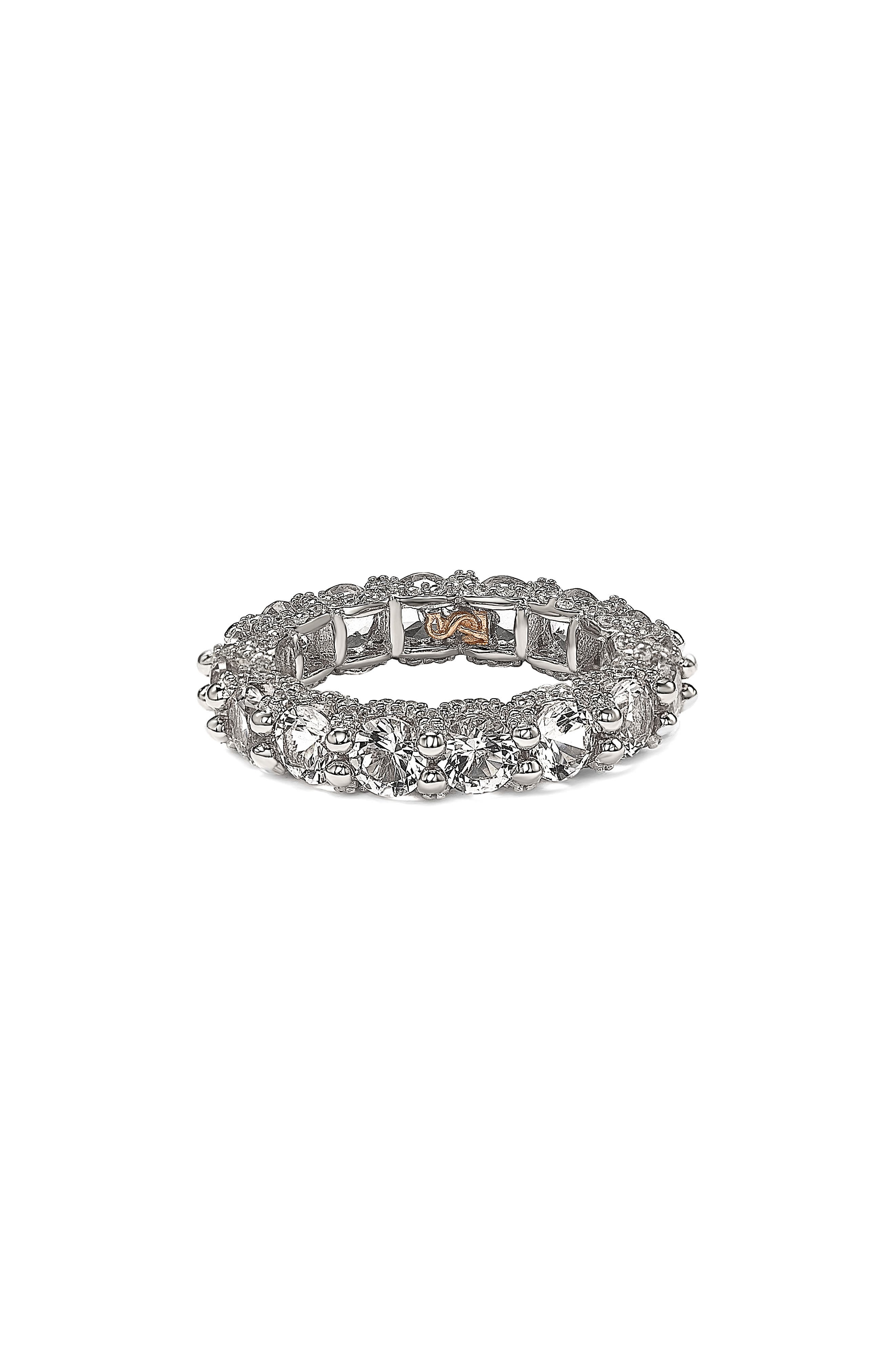 SUZY LEVIAN Cubic Zirconia Stacking Ring