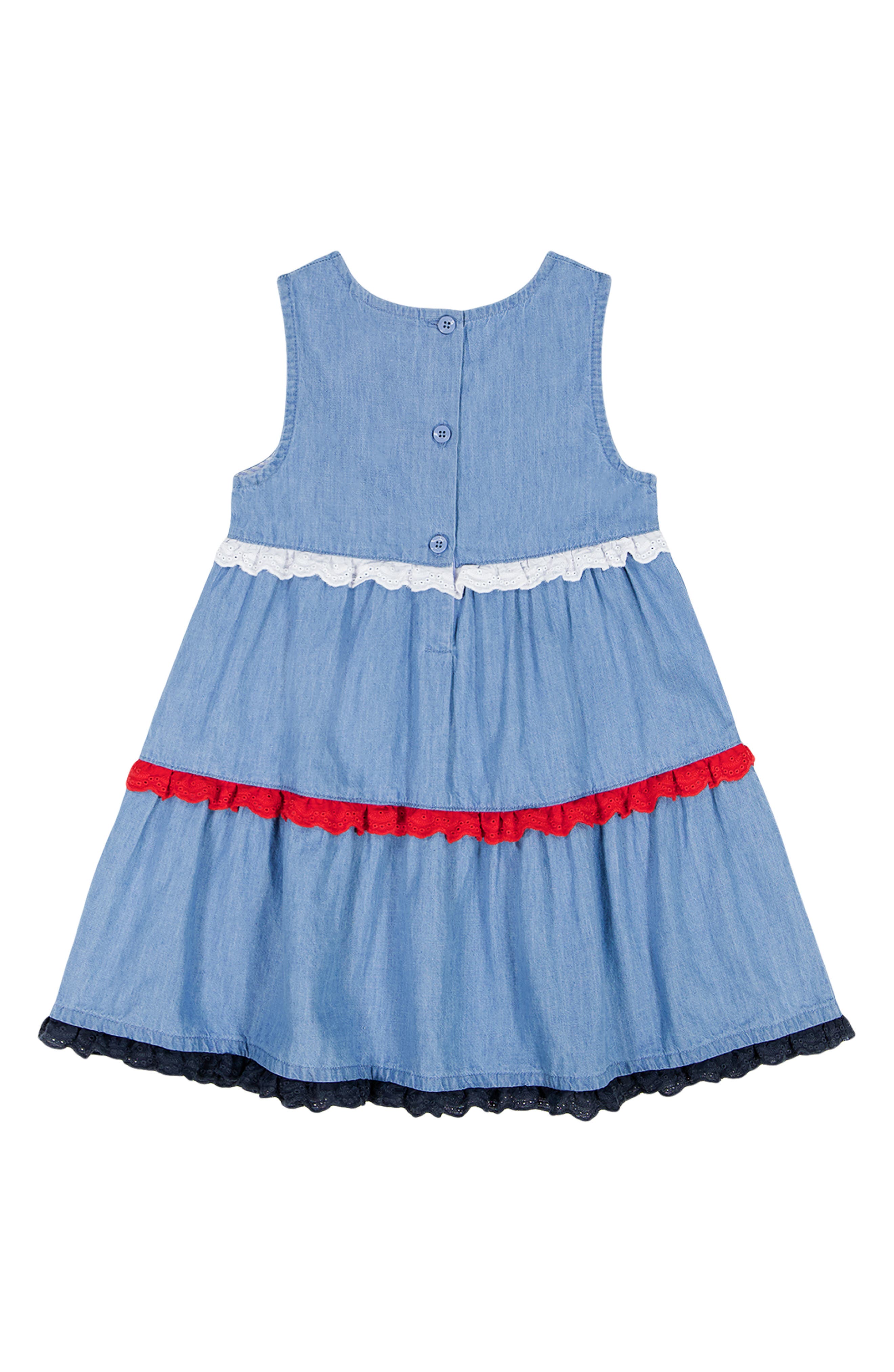 Tommy Hilfiger Tiered Denim Dress