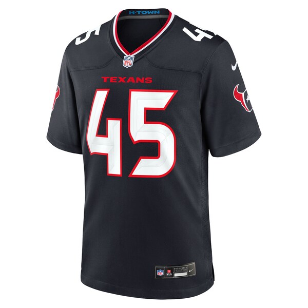 Jakob Johnson Houston Texans Nike Team Game Jersey -  Navy