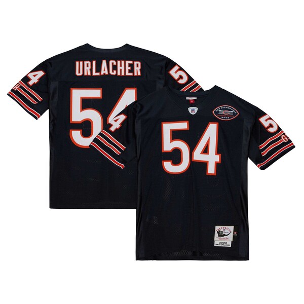 Brian Urlacher Chicago Bears 2003 Authentic Throwback Retired Player Jersey - Navy