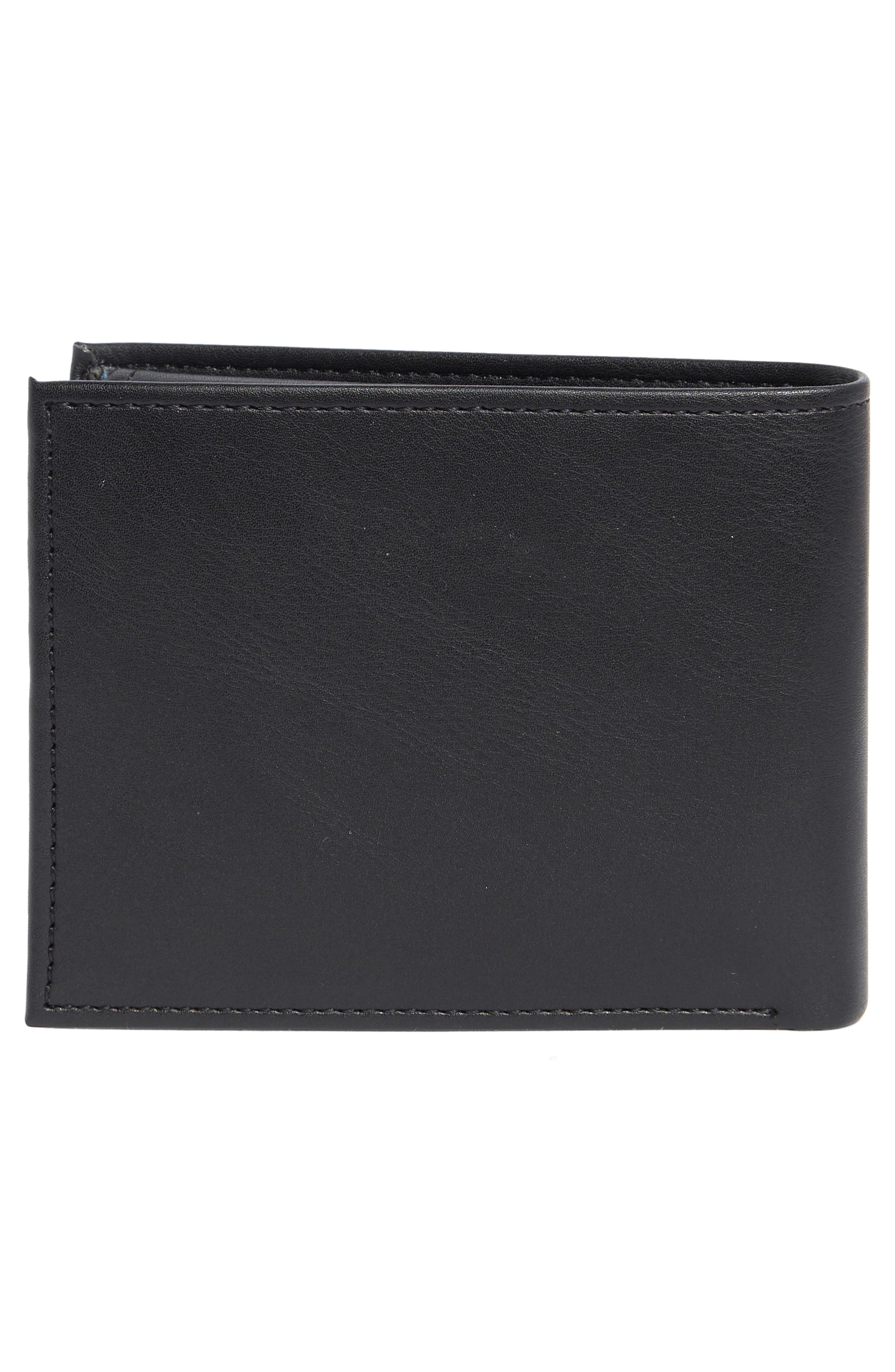 Original Penguin Leather Passcase Wallet