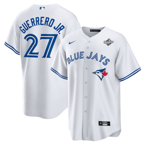 Vladimir Guerrero Jr. Toronto Blue Jays Nike 2025 World Series Replica Jersey - White