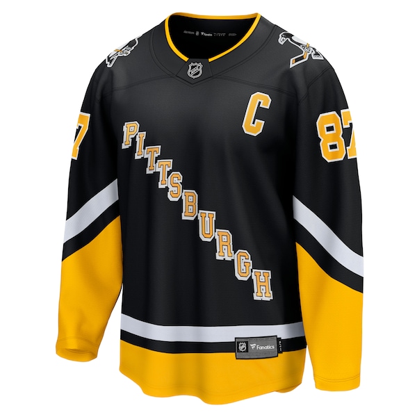 Sidney Crosby Pittsburgh Penguins  2021/22 Alternate Premier Breakaway Player Jersey - Black