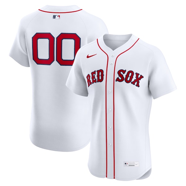 Boston Red Sox Nike Home Elite Custom Jersey - White