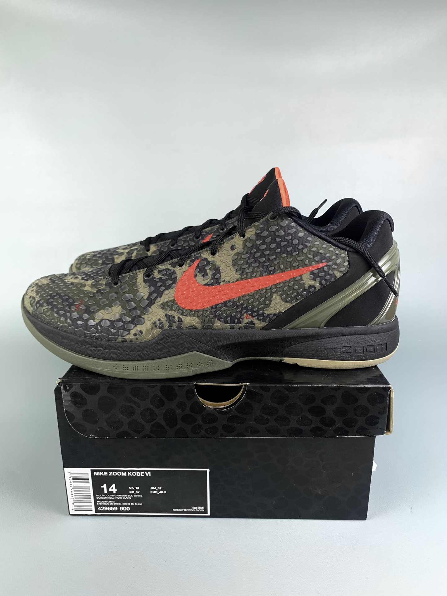 Zoom Kobe 6 “Italian Camo” Basketball Shoes
