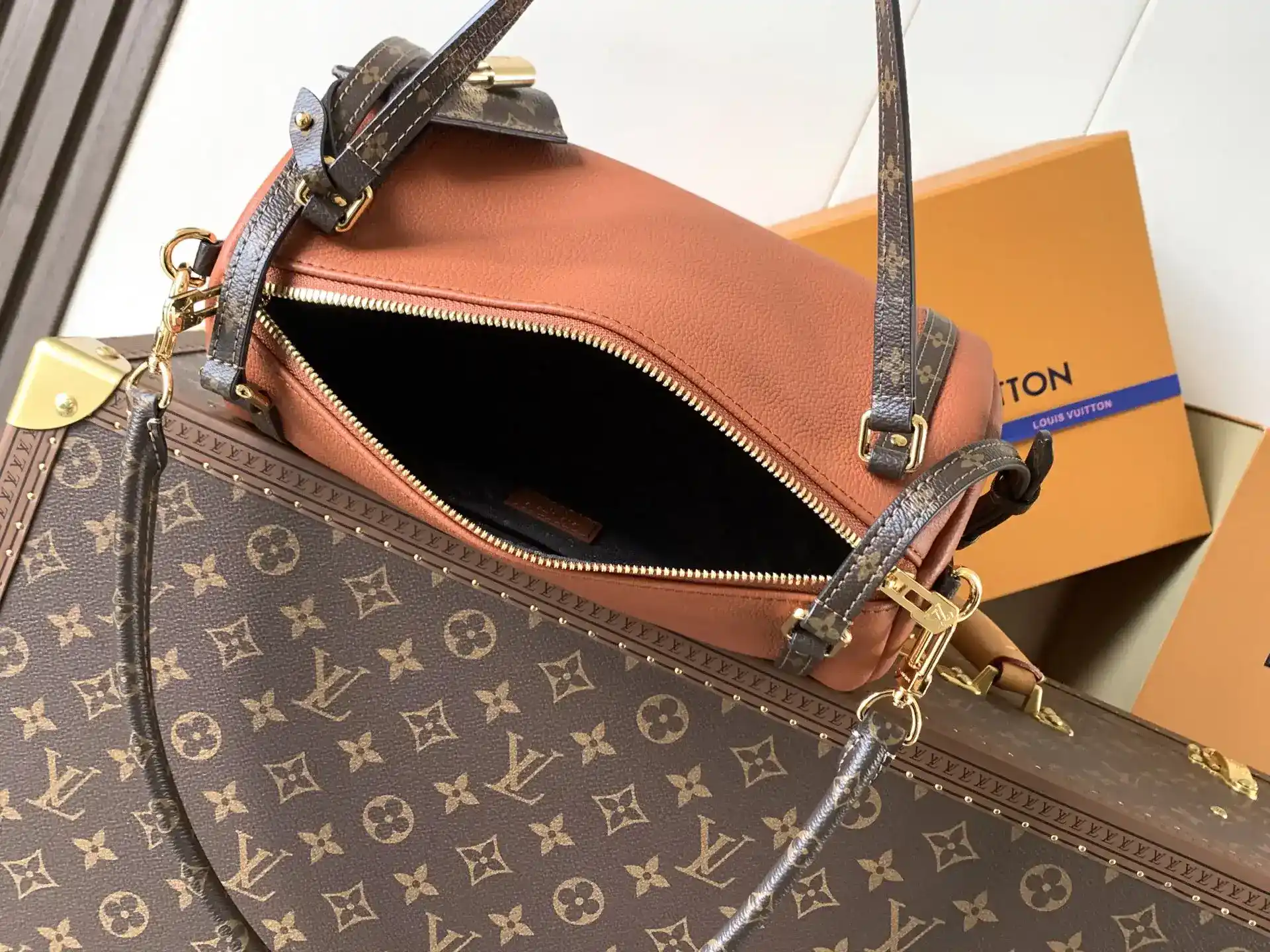 Louis Vuitton Black Keepall Monogram Canvas Top Handle Bag product photo from LabelPicks