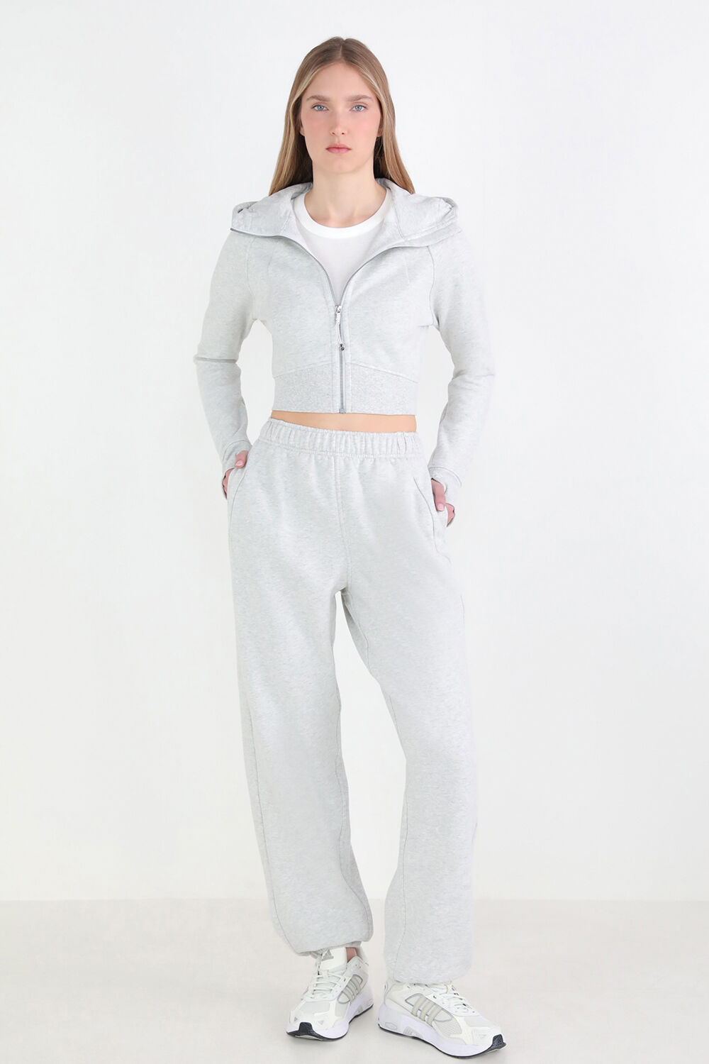 LULULEMON Scuba Full-Zip Cropped Hoodie
