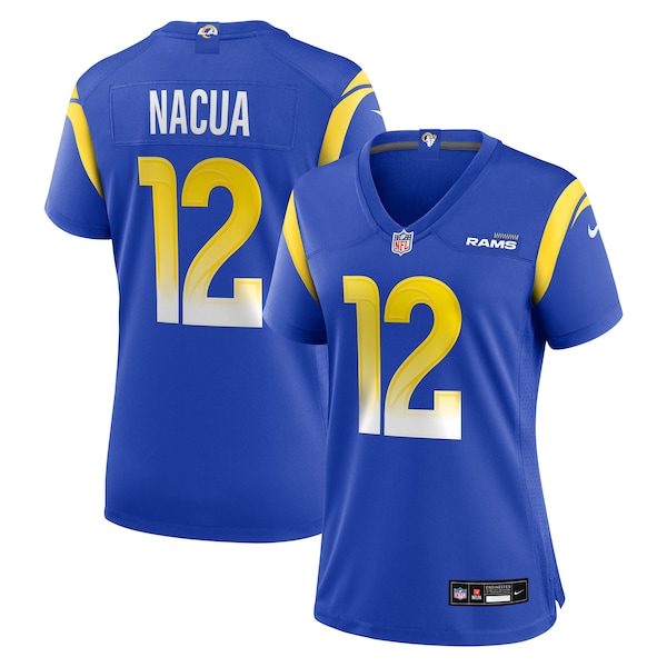 Puka Nacua Los Angeles Rams Nike Women's Game Player Jersey - Royal