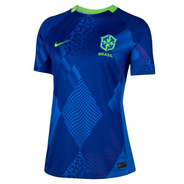 Brazil National Team Nike Women's 2025/26 Away Replica Jersey - Blue
