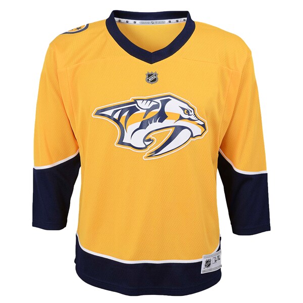 Nashville Predators Preschool Home Replica Custom Jersey - Yellow
