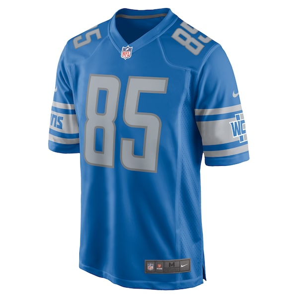 Anthony Firkser Detroit Lions Nike Team Game Jersey -  Blue