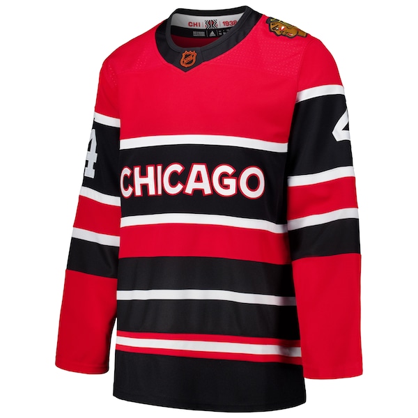 Seth Jones Chicago Blackhawks adidas Reverse Retro 2.0 Authentic Player Jersey - Red