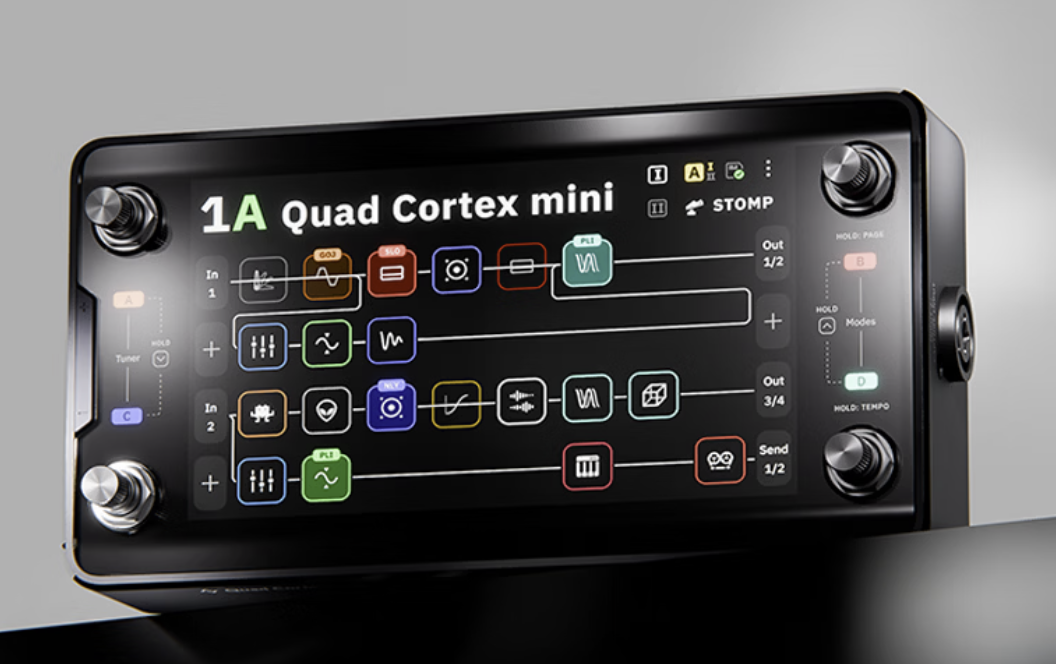 NEURAL DSP Quad Cortex mini Touch Screen Guitar effects processor - GreshamTech