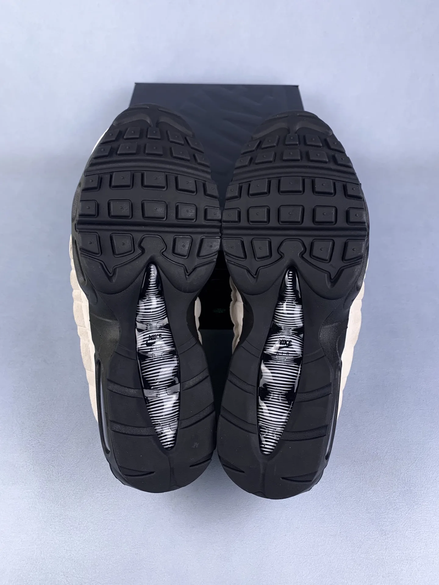 Comme des Garçons x Nike Air Max 95 “Grey” - White/Dark Charcoal/Light Graphite/Black product photo from LabelPicks