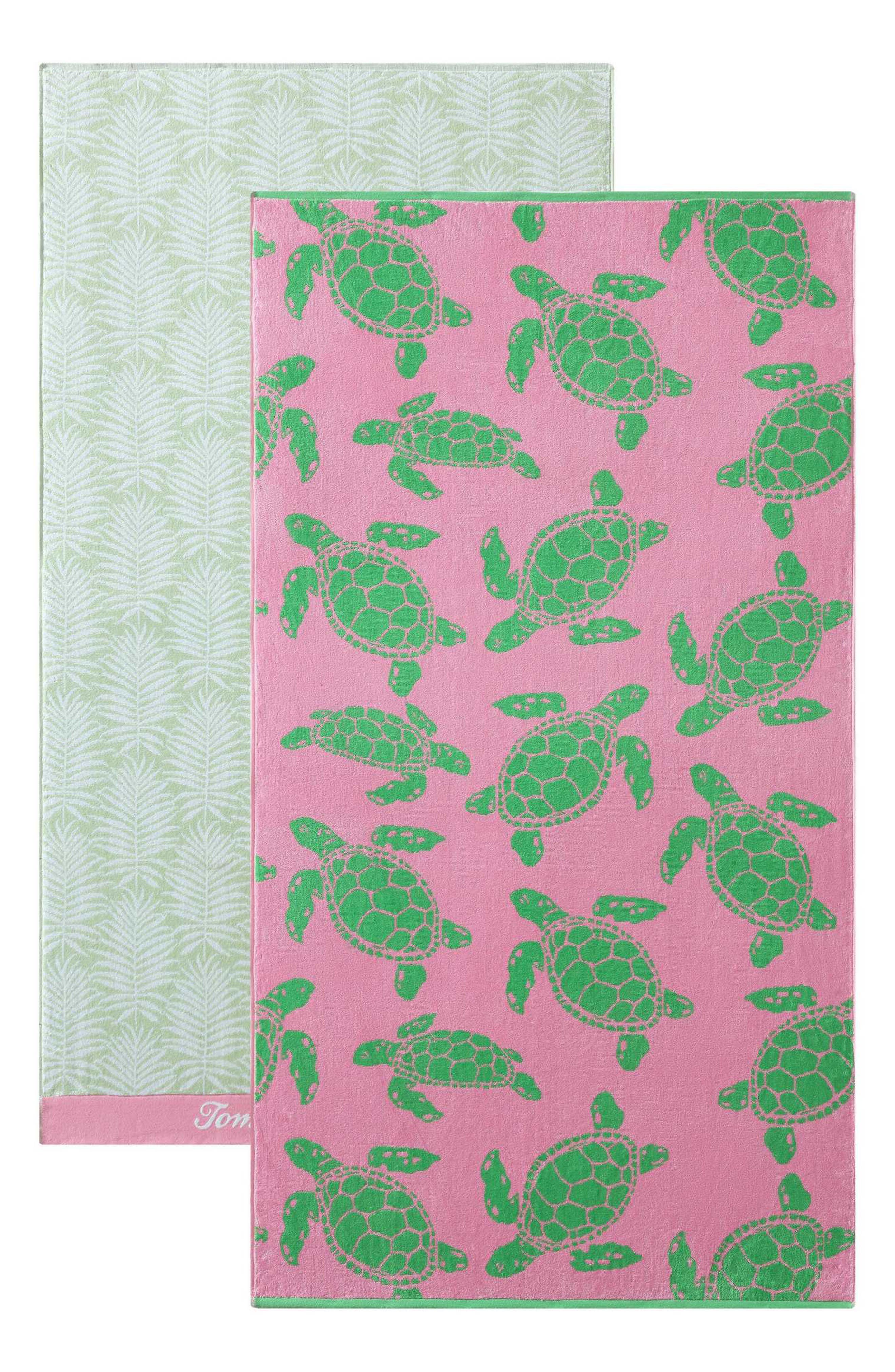 Tommy Bahama Turtle Cotton Beach Towel