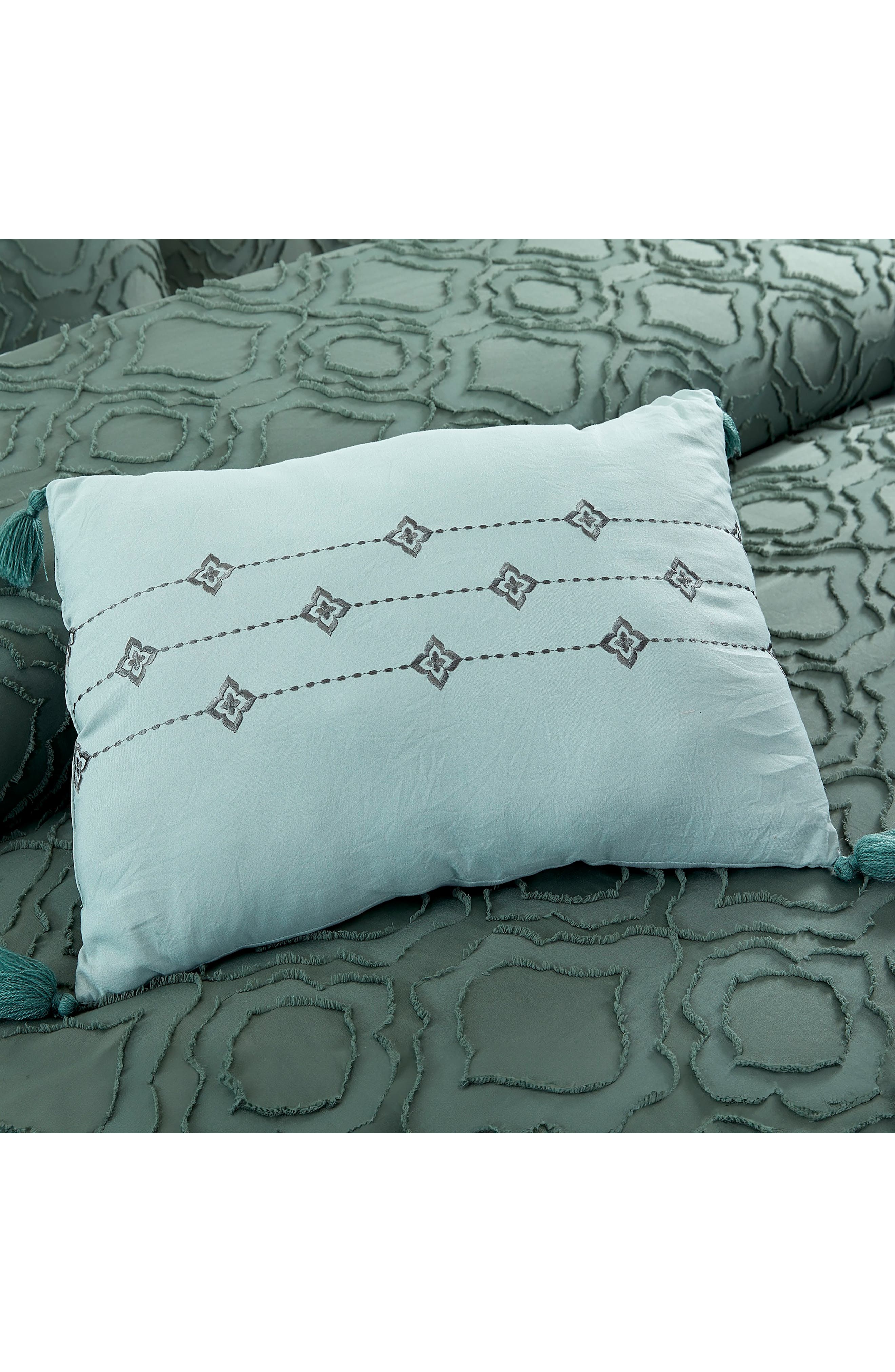 Modern Threads Jacquard Microfiber 5-Piece Comforter Set
