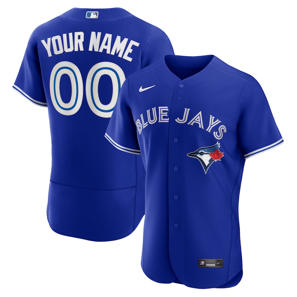 Toronto Blue Jays Nike Alternate Limited Custom Jersey - Royal