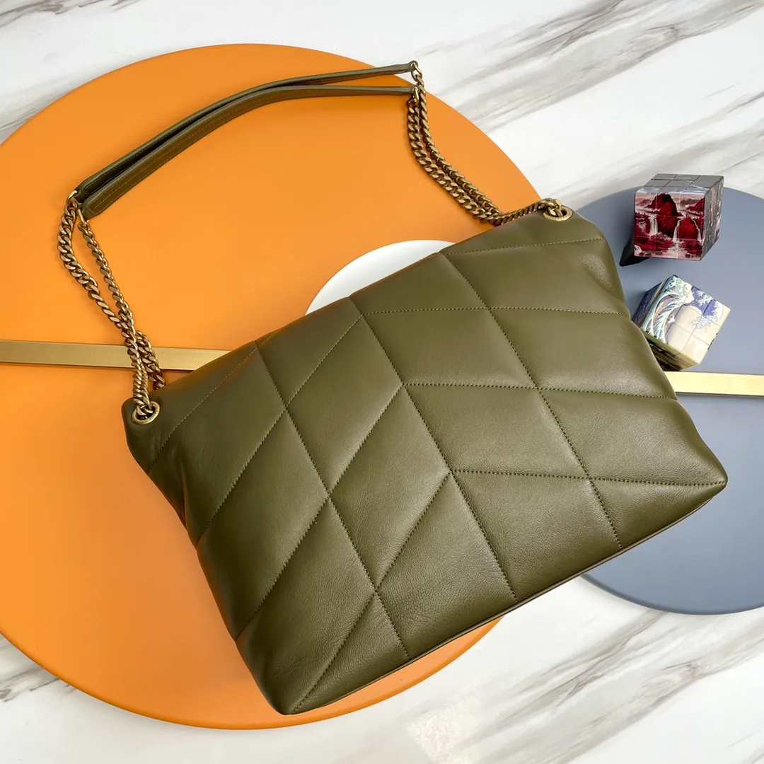 Saint Laurent Loulou Silver Quilted Leather Shoulder Bag product photo from LabelPicks