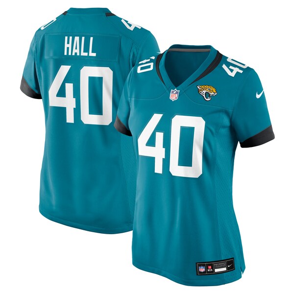 Tyler Hall Jacksonville Jaguars Nike Women's Team Game Jersey -  Teal