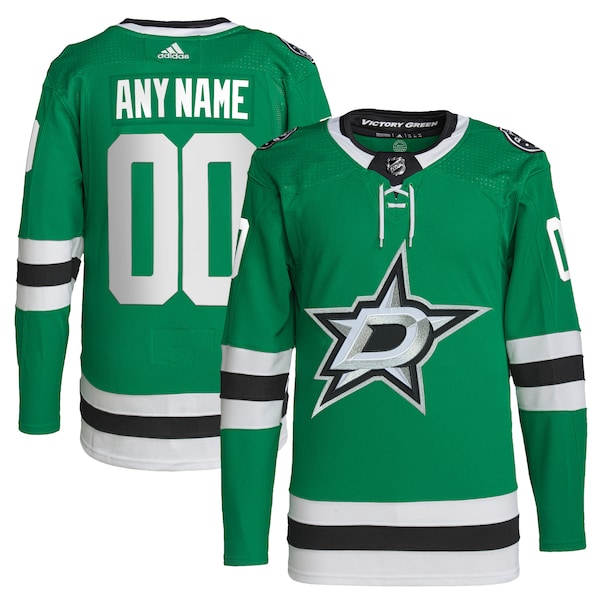 Dallas Stars adidas  Home  Primegreen Authentic Custom Jersey - Green