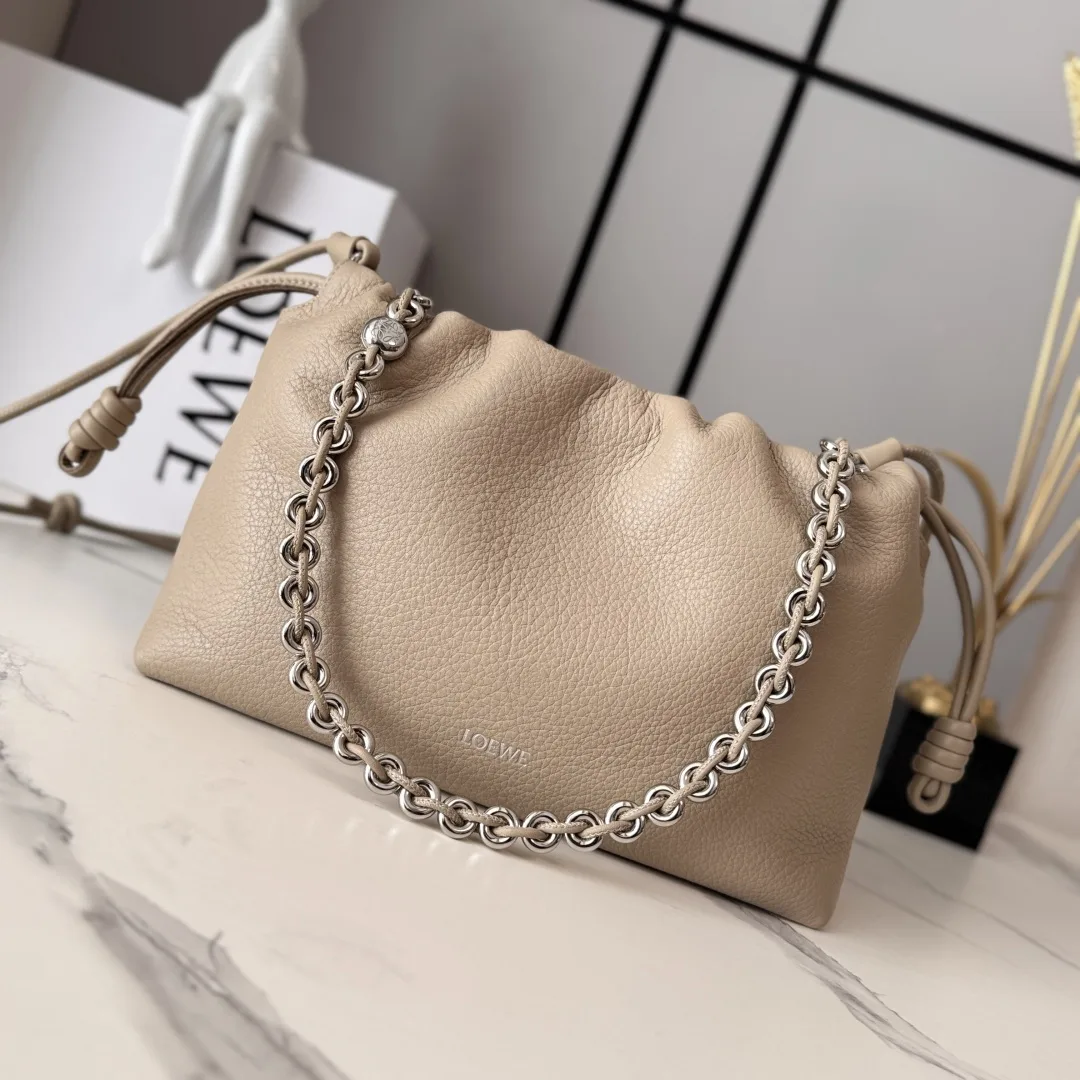 Loewe Flamenco Grained Leather Bucket Bag product photo from LabelPicks