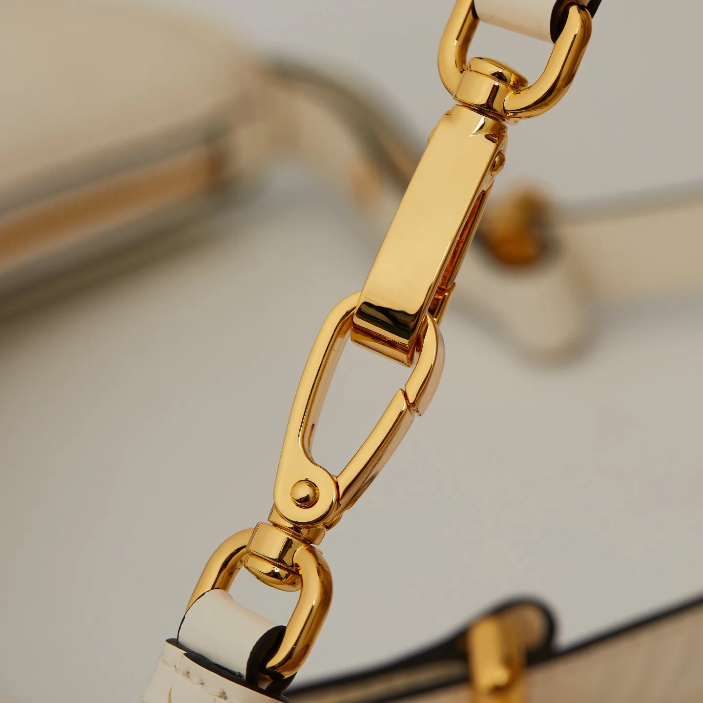 Prada White Calfskin Hobo Bag product photo from LabelPicks