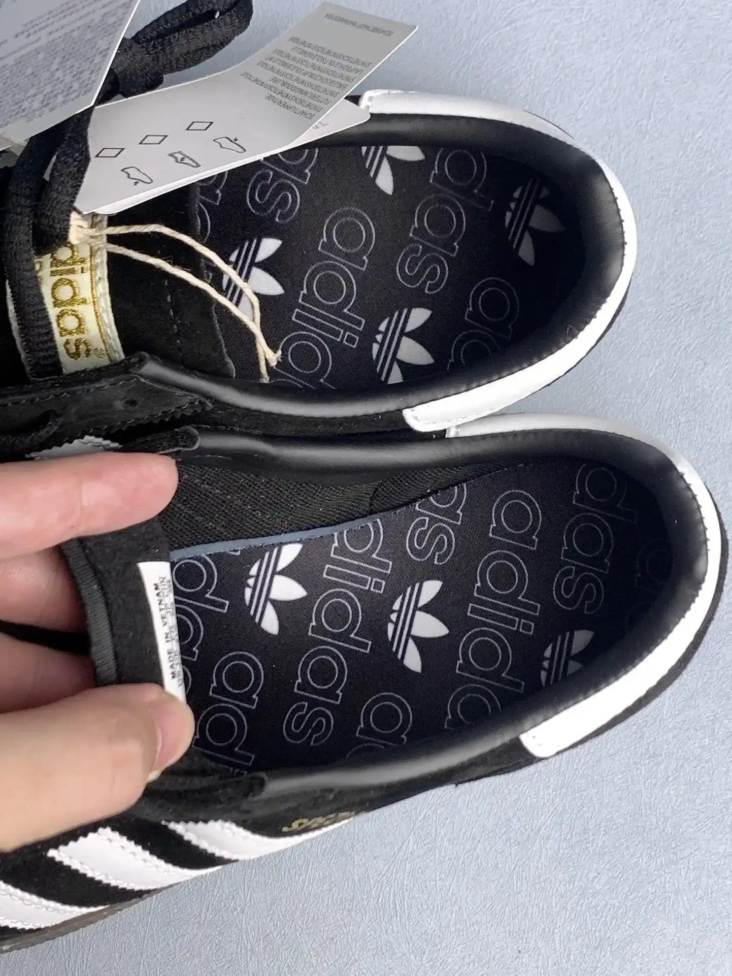 adidas Handball Spezial Black Gum Shoes product photo from LabelPicks