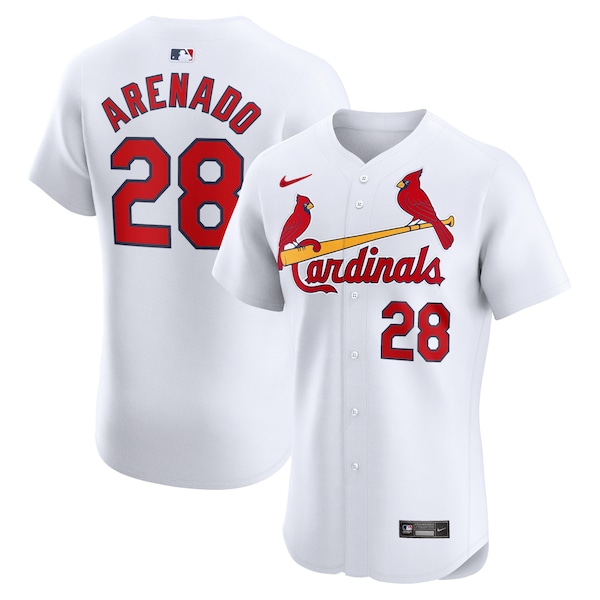 Nolan Arenado St. Louis Cardinals Nike Home Elite Player Jersey - White