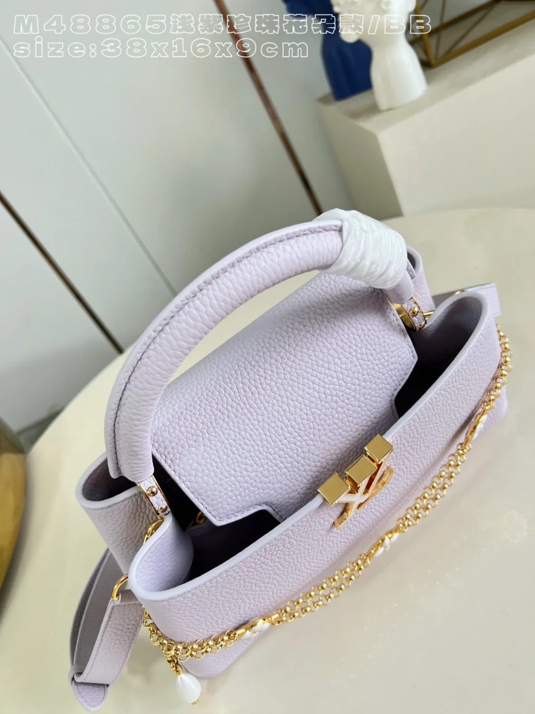 Louis Vuitton Capucines Calfskin Crossbody Bag product photo from LabelPicks