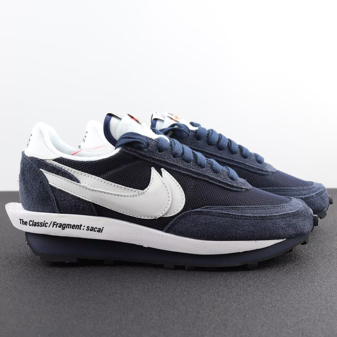 Nike LD Waffle SF Sacai Fragment blau