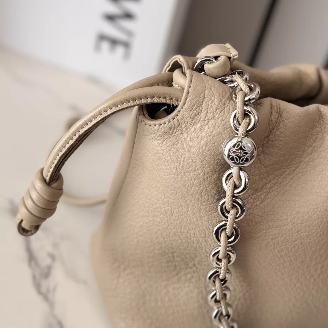 Loewe Flamenco Grained Leather Bucket Bag product photo from LabelPicks