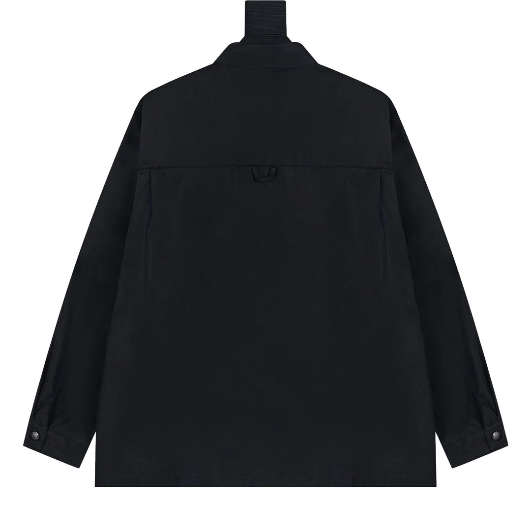 0717 A classic must-have minimalist shirt jacket
