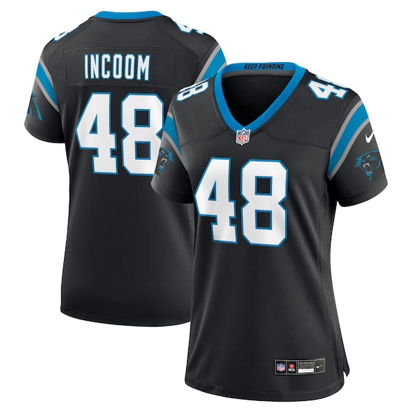 Thomas Incoom Carolina Panthers Nike Women's Team Game Jersey -  Black