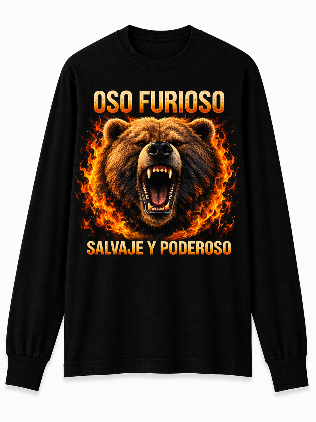 Remera Oso Furioso | Streetwear Dark Unisex