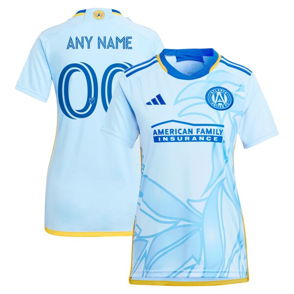 Atlanta United FC adidas Women's 2024 The Resurgens Kit Replica Custom Jersey - Light Blue