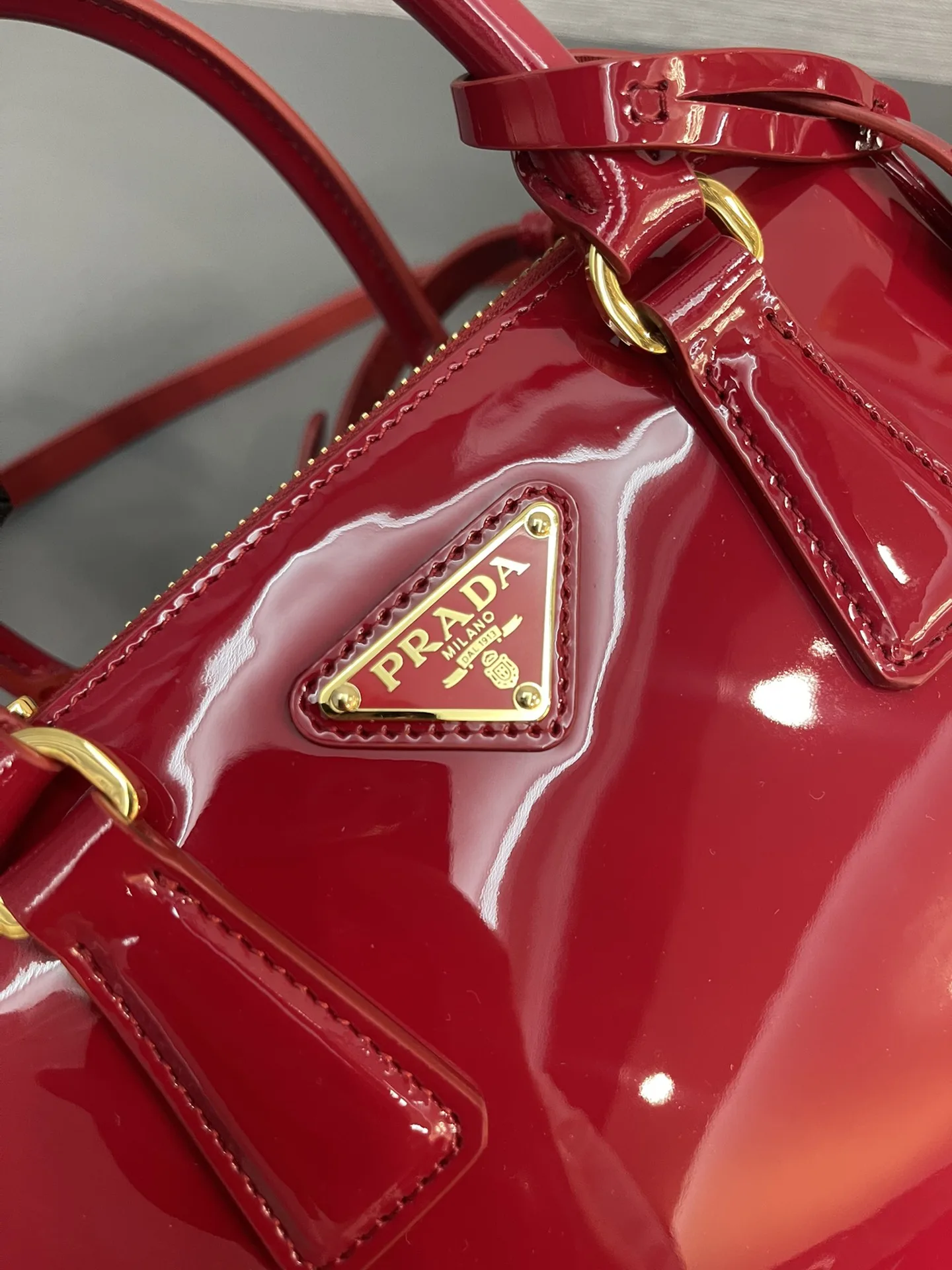 Prada Galleria Grained Leather Top Handle Bag product photo from LabelPicks