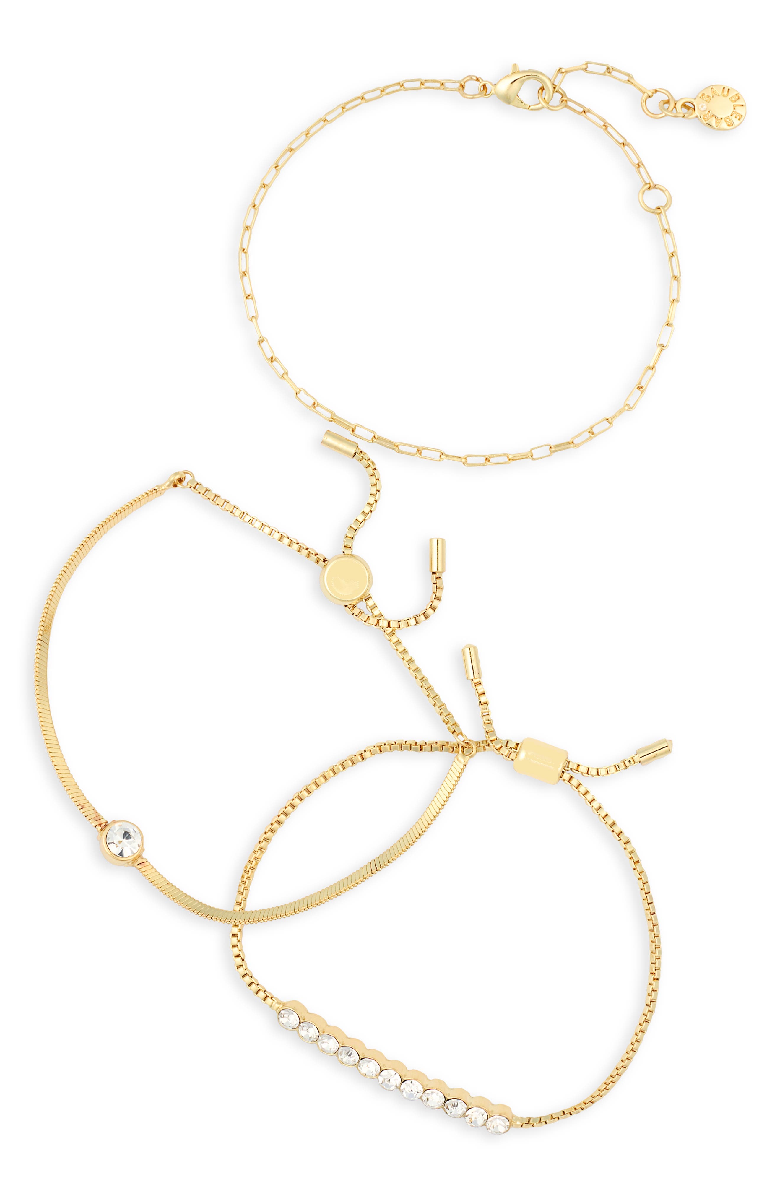 BaubleBar Set of 3 Better Together Bracelets
