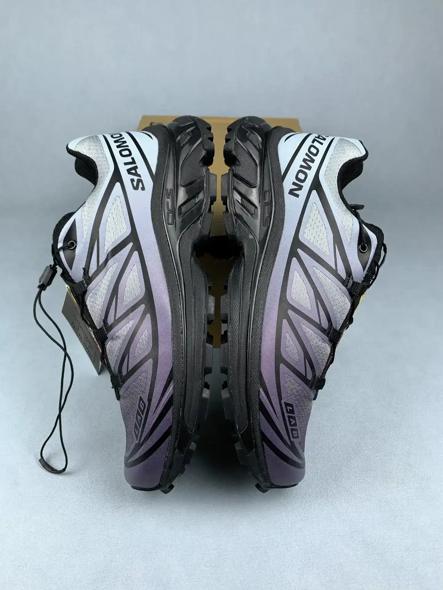 Salomon XT-6 Chromatic “Black Blue Fog Cadet” Shoes product photo from LabelPicks