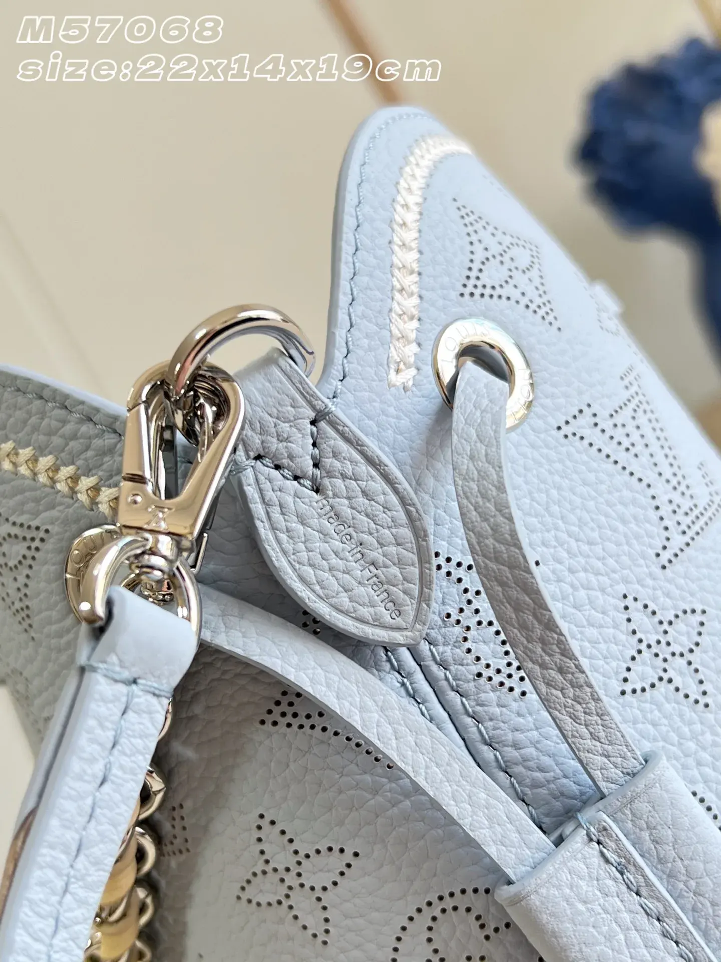 Louis Vuitton Woven Leather Bucket Bag product photo from LabelPicks