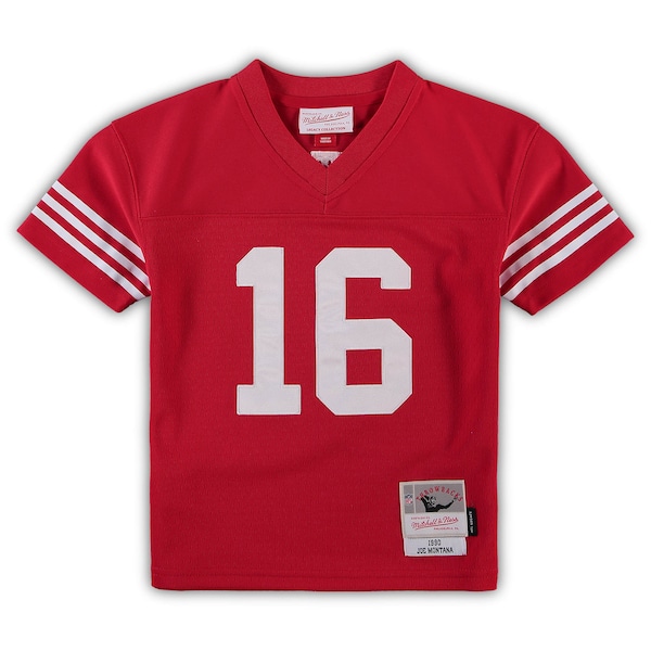Joe Montana San Francisco 49ers Preschool 1990 Retired Player Legacy Jersey - Scarlet
