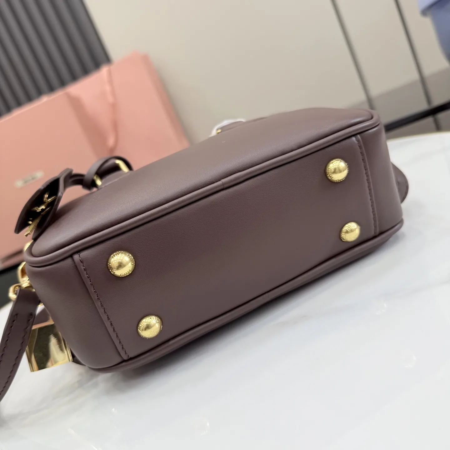 Miu Miu Calfskin Matelasse Top Handle Bag product photo from LabelPicks