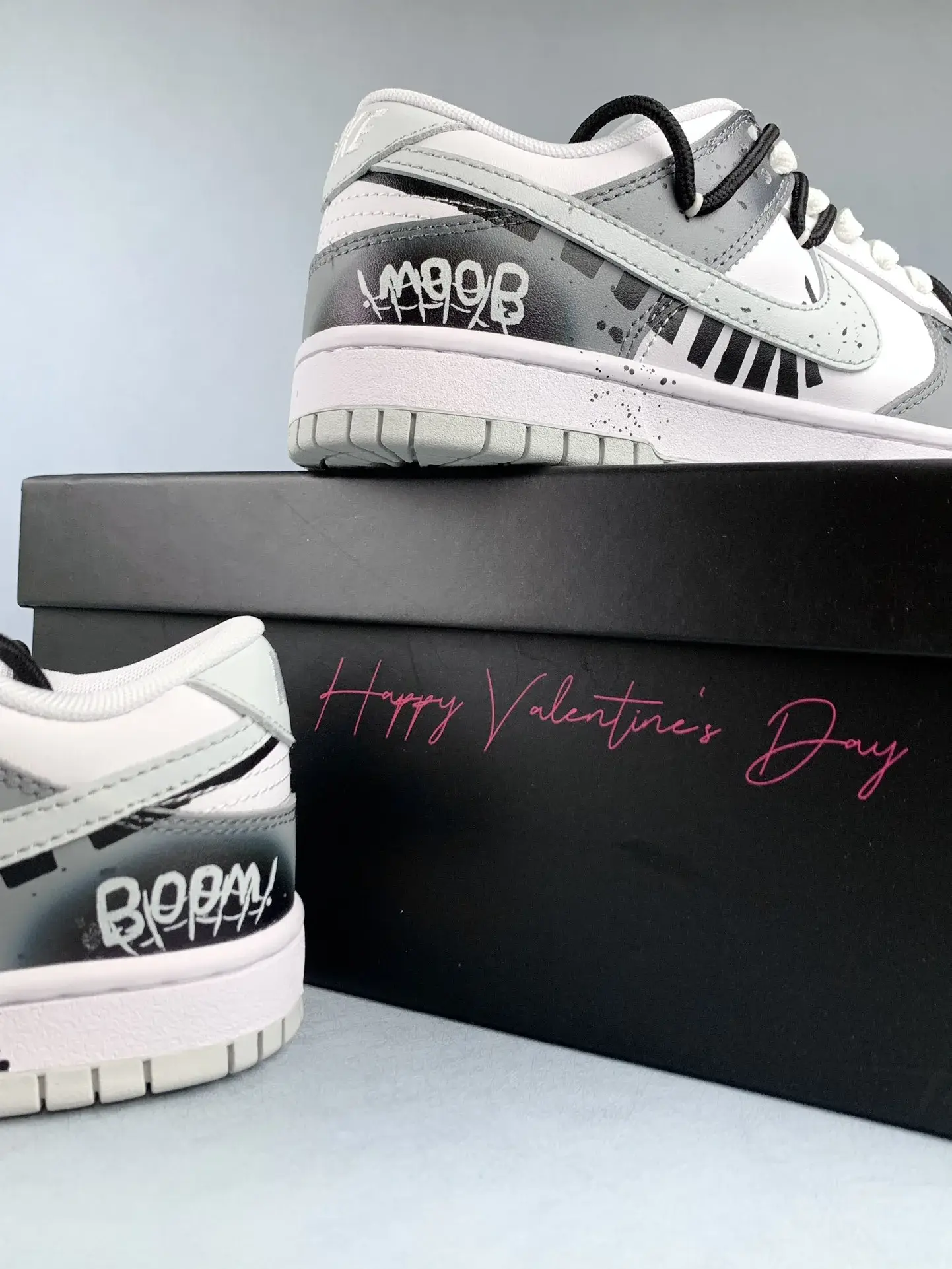 Nike Dunk Low 'Graffiti Strap' Custom Shoes product photo from LabelPicks