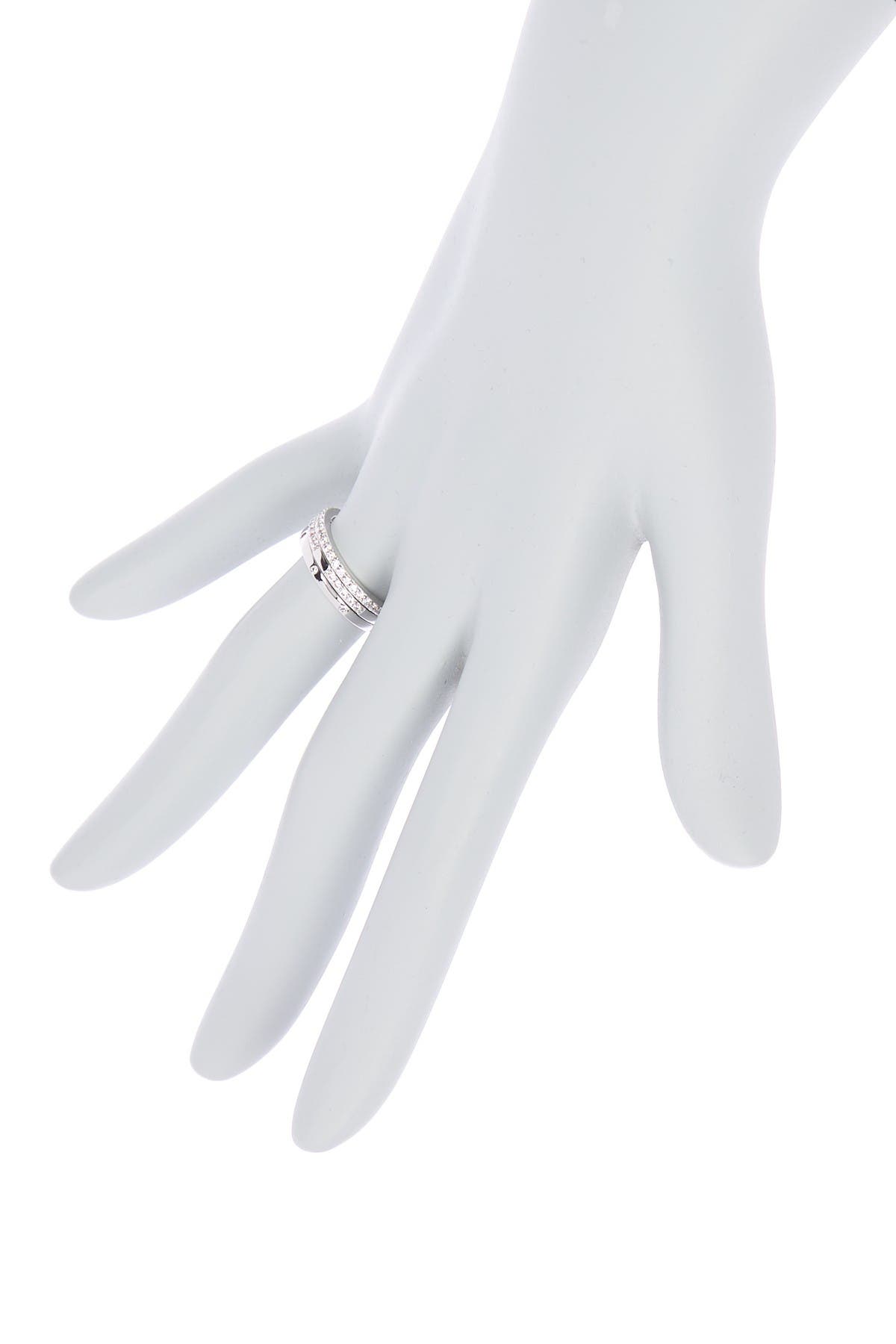 NORDSTROM RACK Stackable CZ Rings - Set of 3