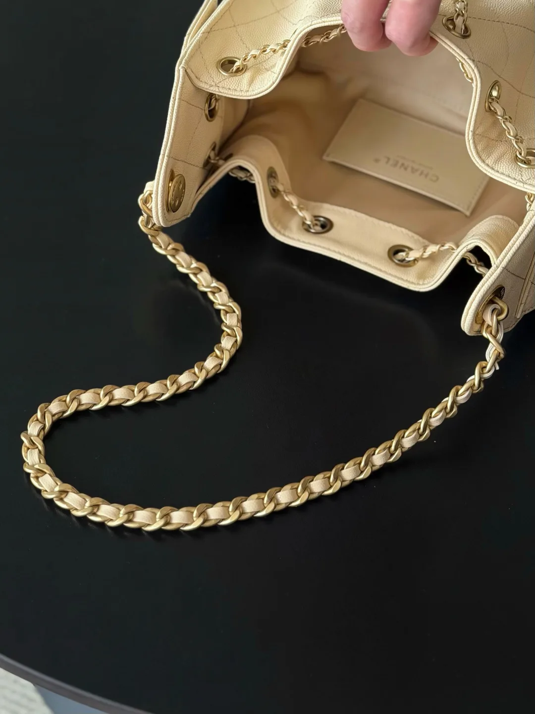 Chanel Beige Bucket Bag product photo from LabelPicks