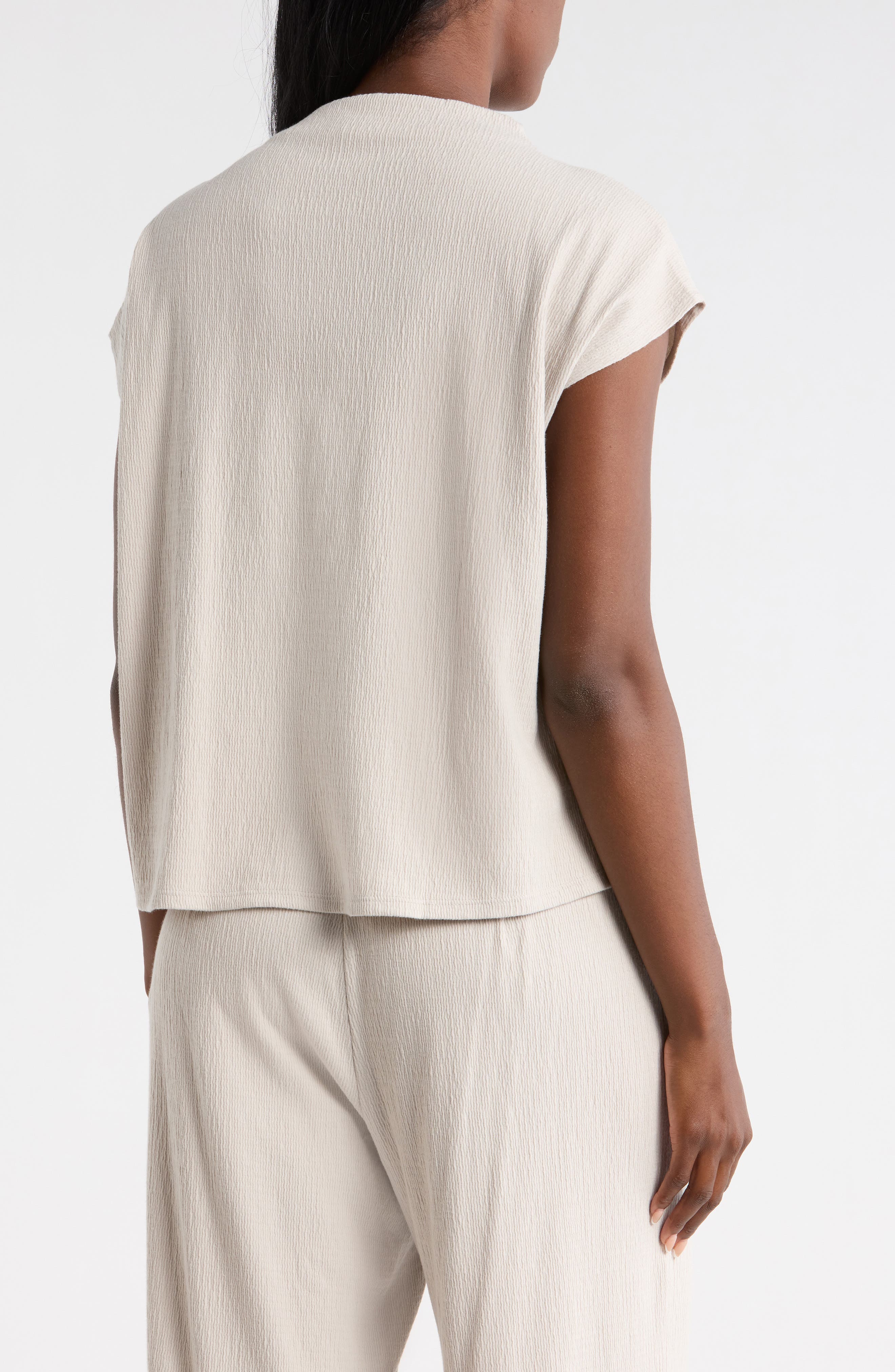 Eileen Fisher Funnel Neck Top