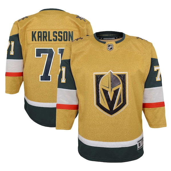 William Karlsson Vegas Golden Knights Youth Home Premier Player Jersey - Gold