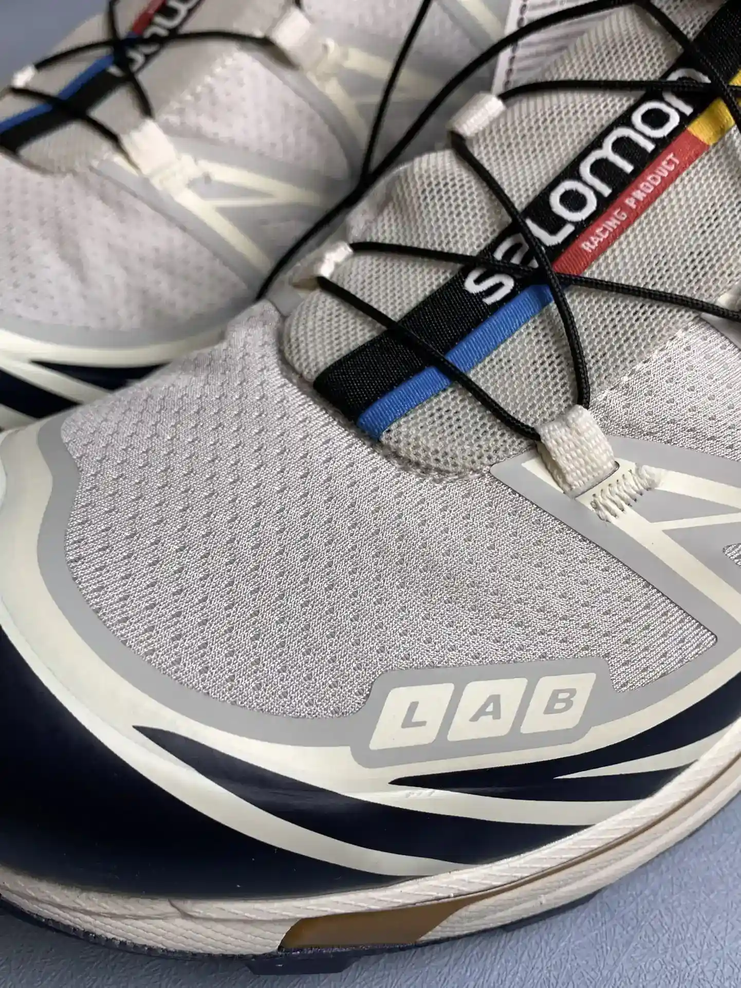 Salomon XT-6 “Lunar Rock Dark Sapphire” Shoes product photo from LabelPicks