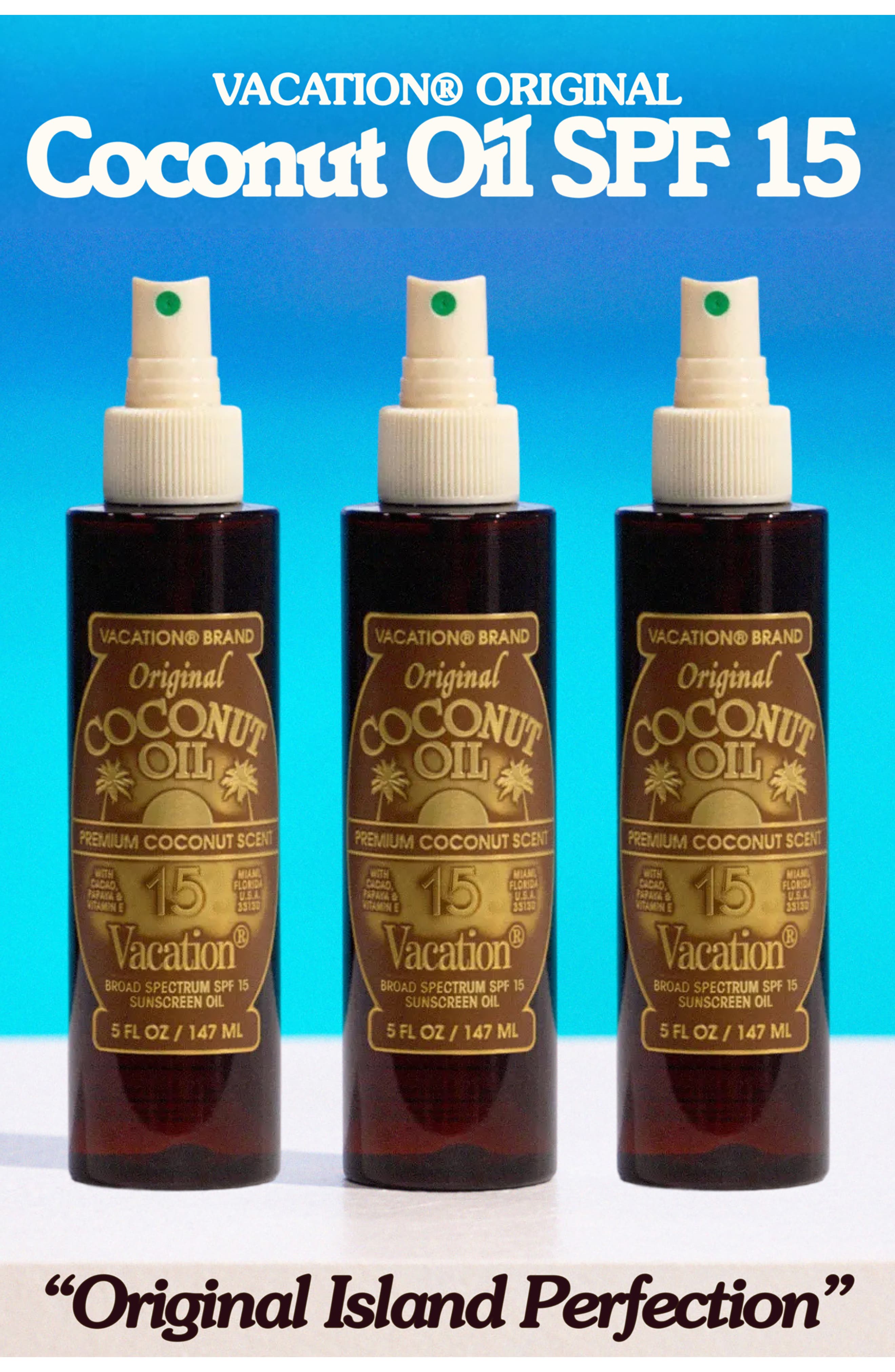 Vacation Original Coconut Oil Spray Sunscreen SPF 15